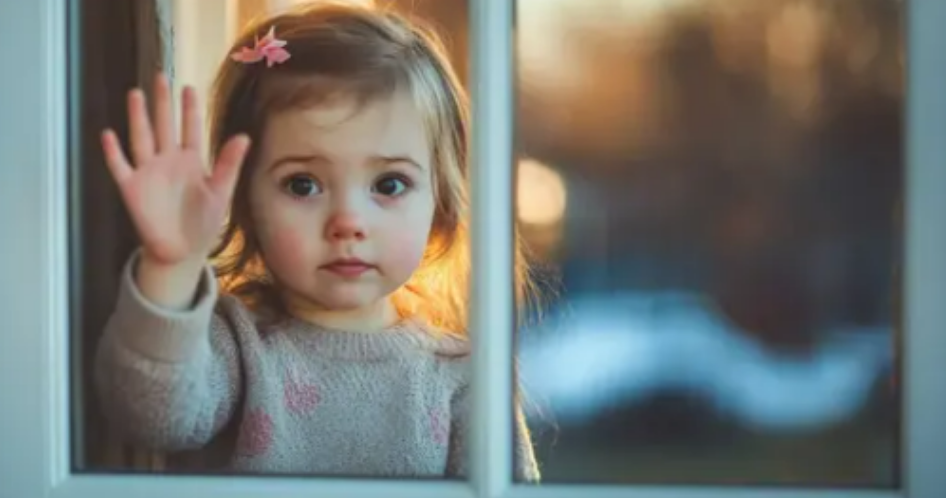 MAN WAS SHOCKED WHEN HE CHECKED THE HOME OF LITTLE GIRL WHO WAS WAVING AT HIM